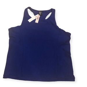 VICTORIA SECRET CROPPED TANK TOP RACERBACK SIZE S, NWT